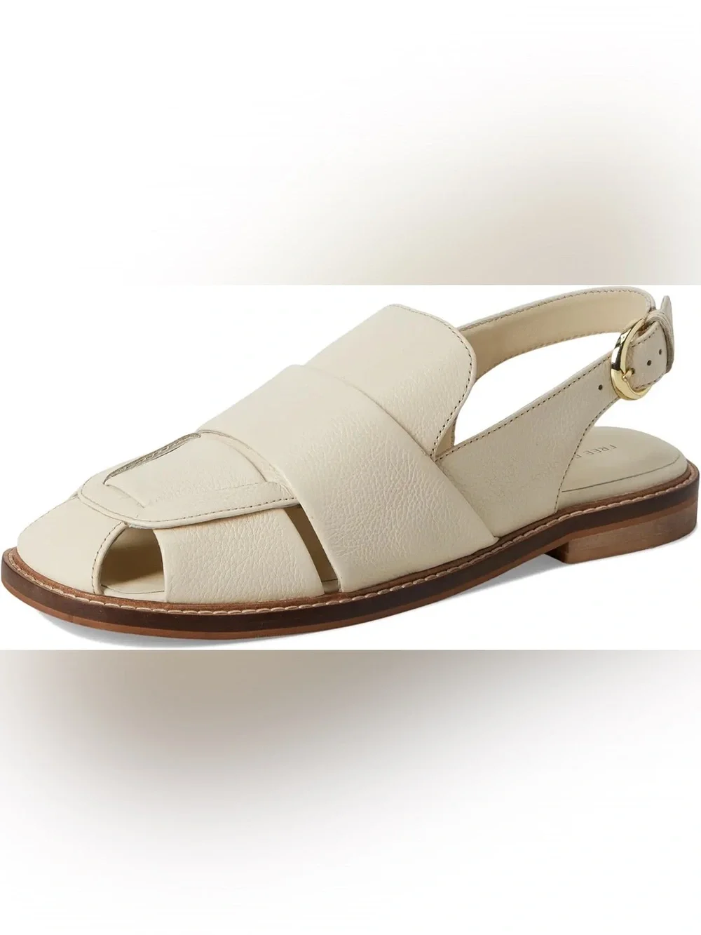 Free People Libby Fisherman Sandals - Chalk